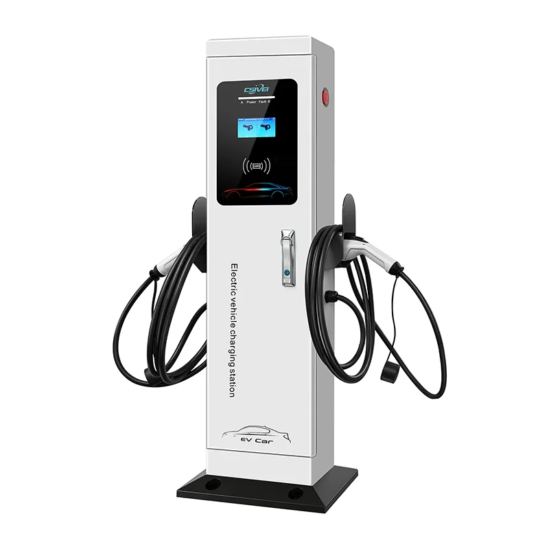 Dual-Gun Electric Car Charger Station