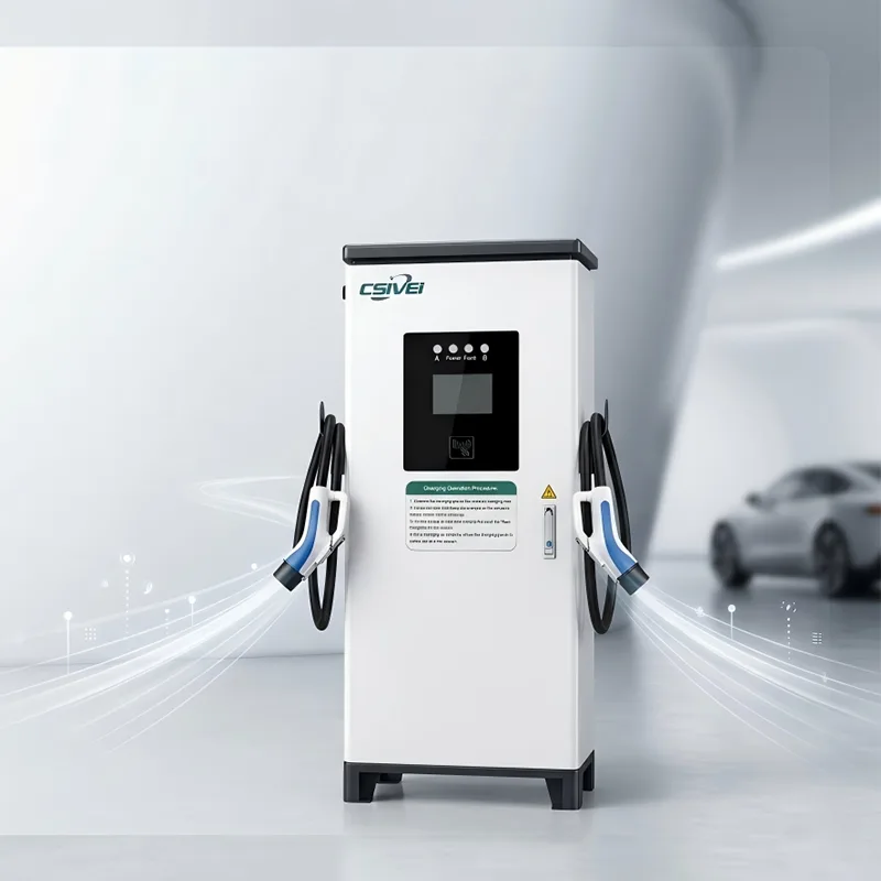 Dual-Gun Standing DC EV Charger Dual-Gun Standing DC EV Charger